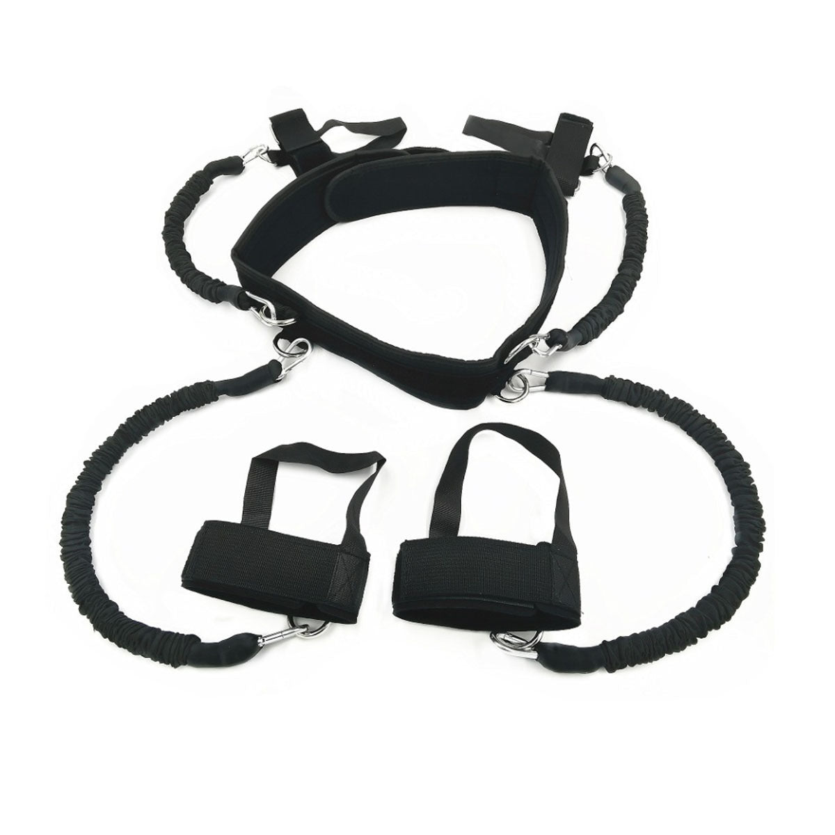 Heavy-Duty Latex Resistance Bands – Adjustable Fitness Rally Set for Strength Training & Full-Body Workouts
