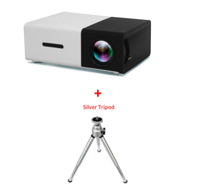 1080P LED Mini High Definition Projector | Portable Small-Sized Travel Projector - BudgetSpender
