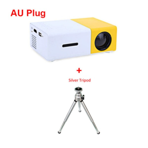 1080P LED Mini High Definition Projector | Portable Small-Sized Travel Projector - BudgetSpender
