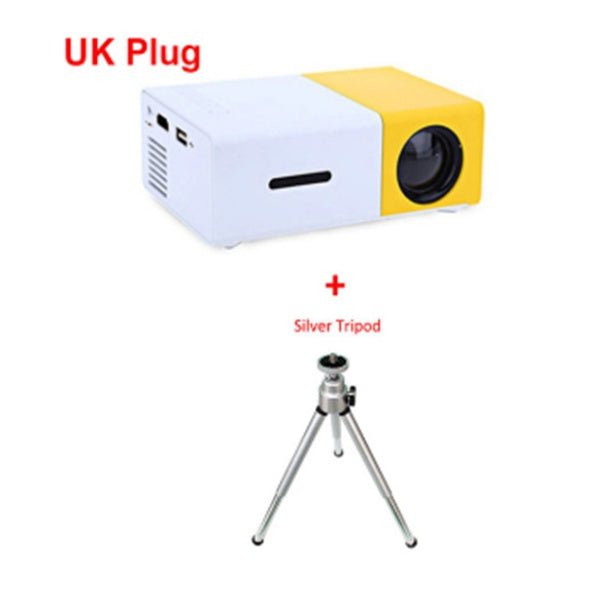 1080P LED Mini High Definition Projector | Portable Small-Sized Travel Projector - BudgetSpender