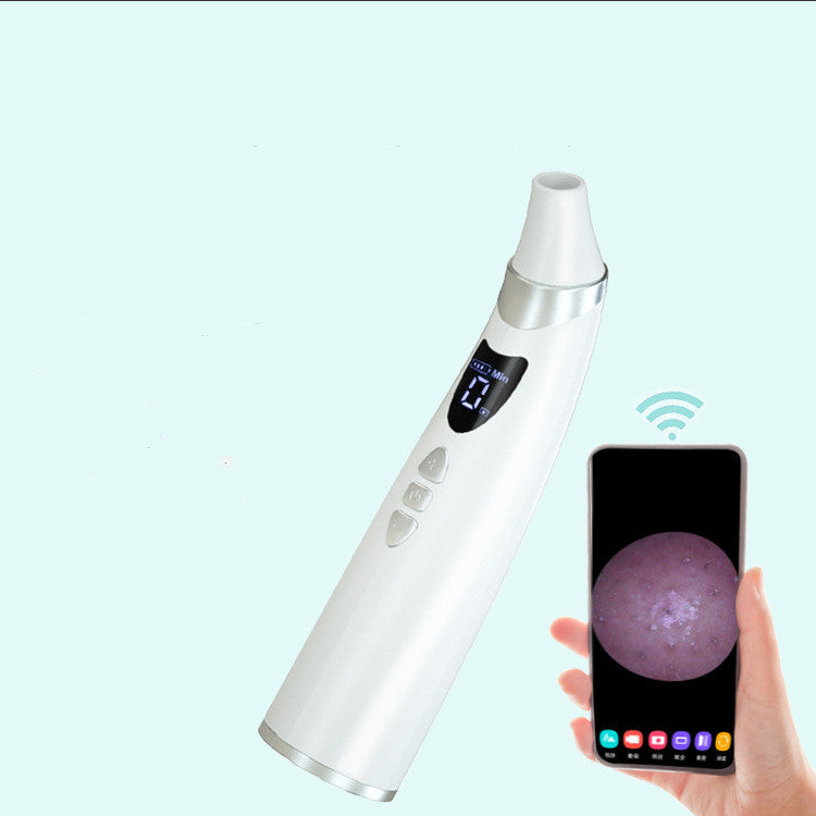Electric Visual Blackhead Suction Instrument with HD Camera – Deep Pore Cleaner for Face with 4 Skin-Friendly Tips - BudgetSpender