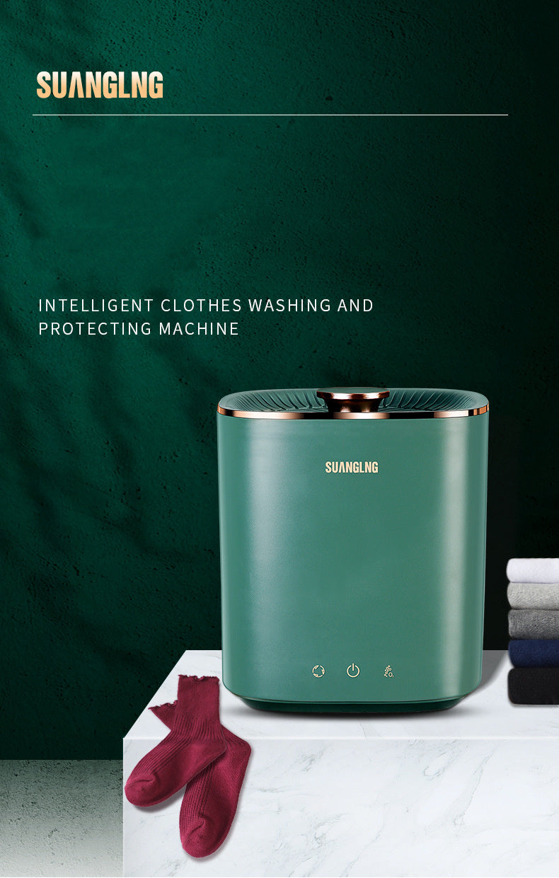 Compact Mini Underwear Washer – Quiet, Gentle Cleaning for Delicates & Baby Clothes - BudgetSpender