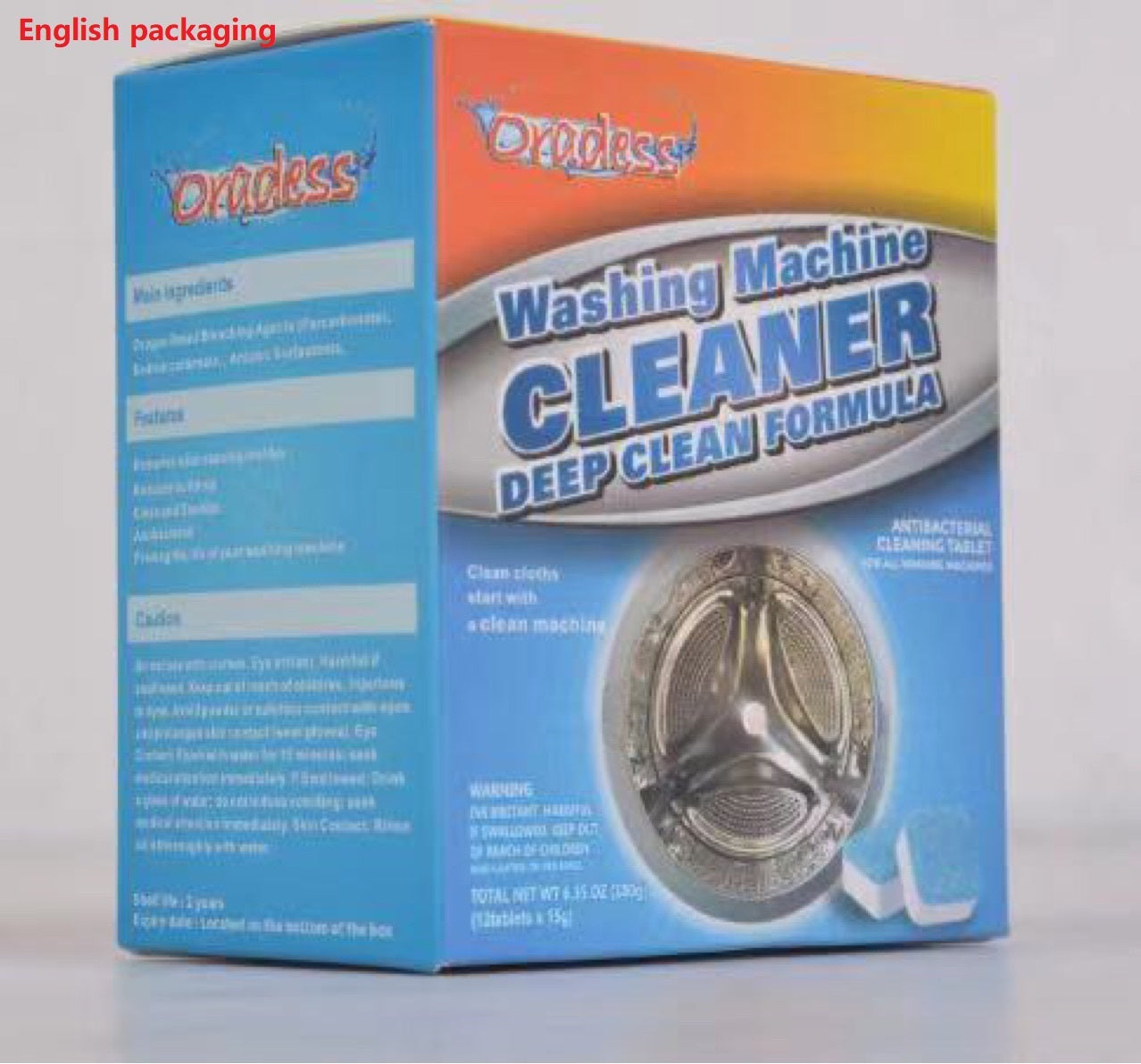 Tub Cleaner Tablets - Instant Decontamination & Deep Cleaning for Washing Machines
Tub Cleaner Tablets - Instant Decontamination & Deep Cleaning for Washing Machines - BudgetSpender