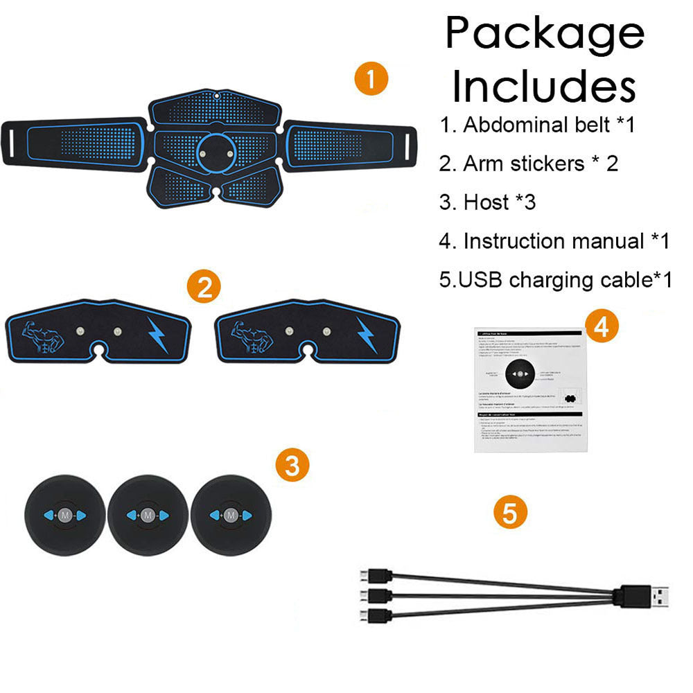 Abdominal Muscle Training EMS Fitness Equipment – Tone, Strengthen, and Sculpt Your Core - BudgetSpender