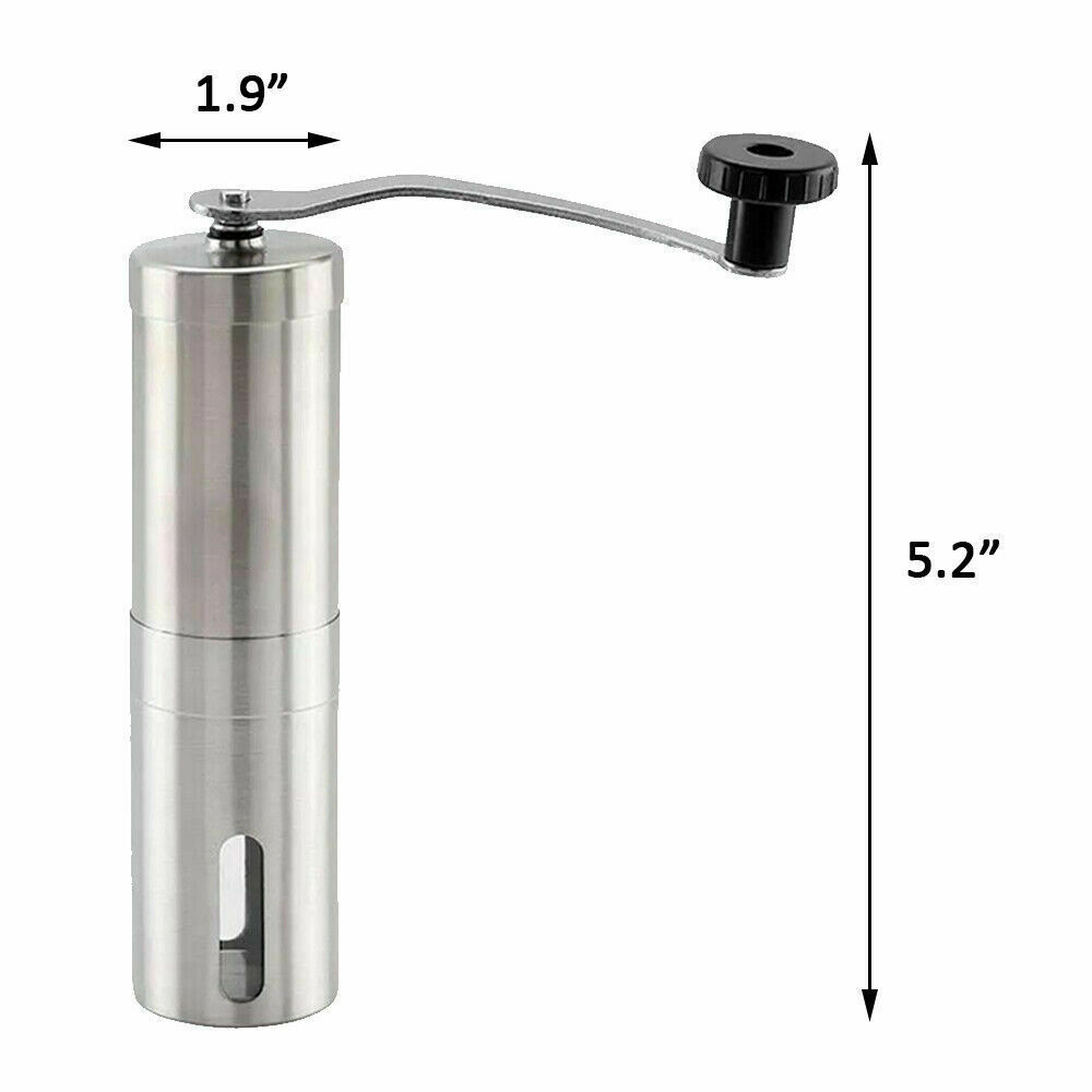 Manual Coffee Grinder – Premium Stainless Steel, Quiet, and Easy to Use - BudgetSpender