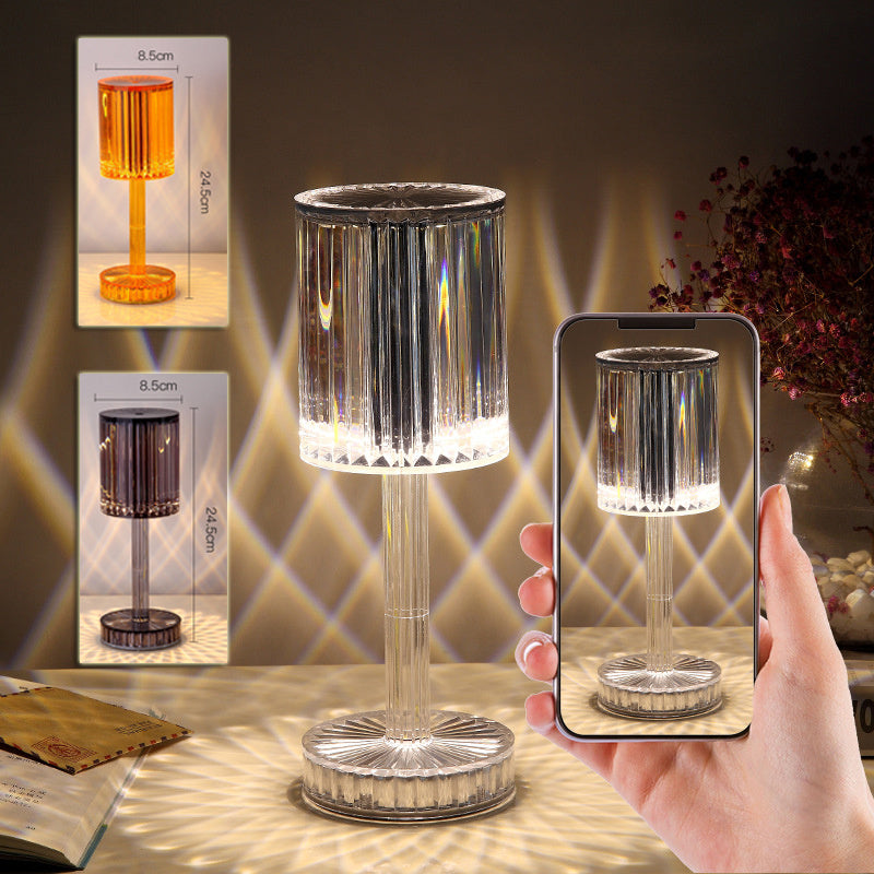 3-Way Dimmable Crystal Table Lamp | Touch Control with Elegant Crystal Design - BudgetSpender