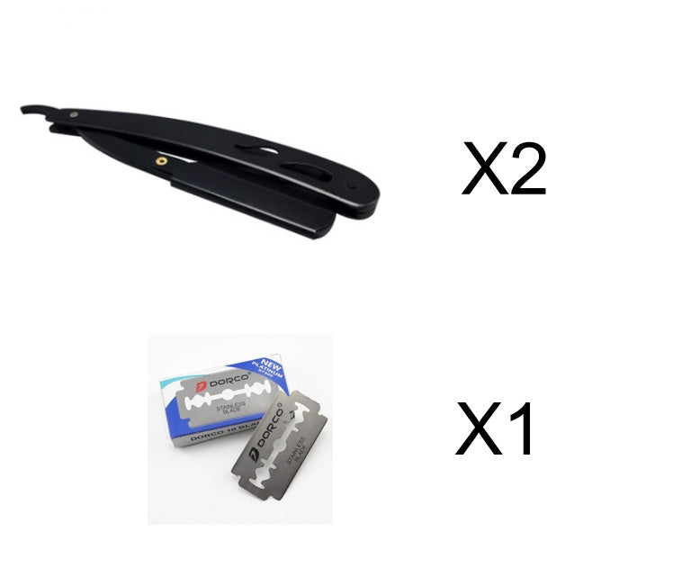 Stainless Steel Straight Razor – Precision Shaving with Professional-Grade Blades - BudgetSpender