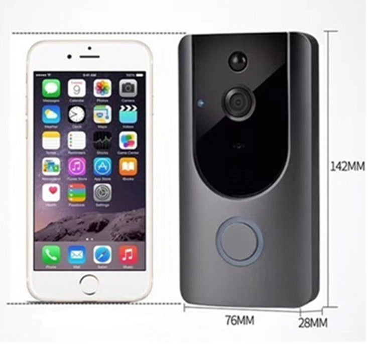 WiFi Video Doorbell with 720P HD Camera | Two-Way Intercom, PIR Motion Detection, Remote Unlock - BudgetSpender