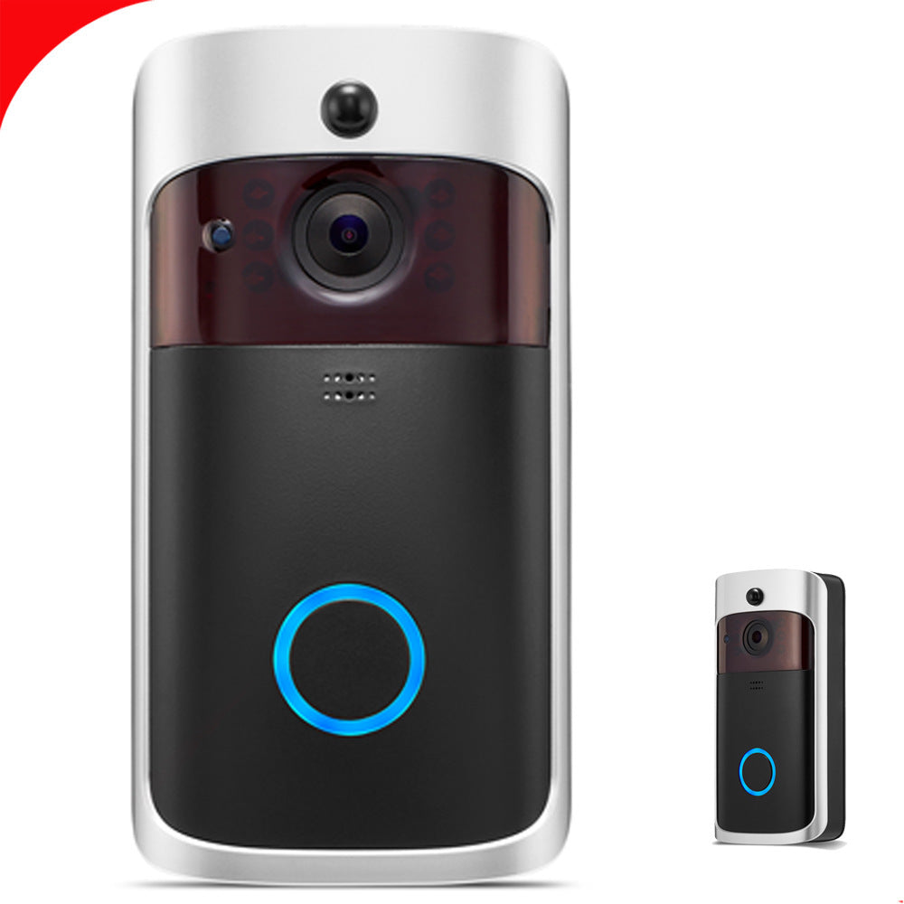 Wireless Wi-Fi Video Doorbell with PIR Motion Detection, HD 720P Camera, Two-Way Audio, and Remote Access - BudgetSpender
