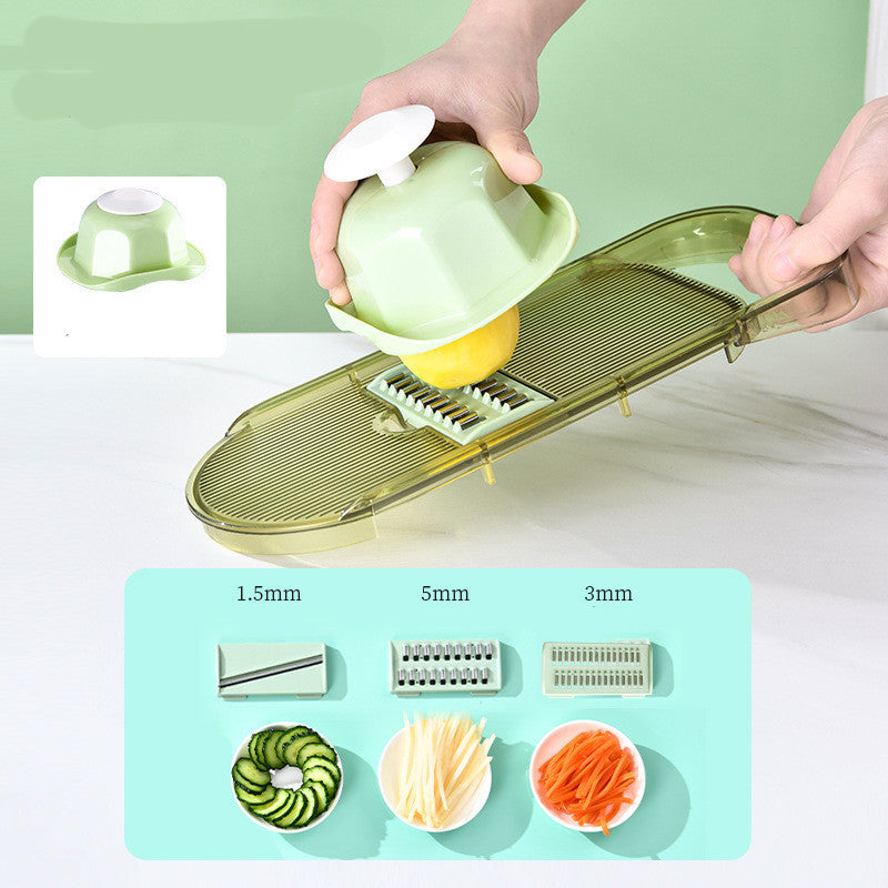 Multi-Function 6-Blade Vegetable Chopper with Water Filter – Fast, Safe, and Effortless Cutting - BudgetSpender