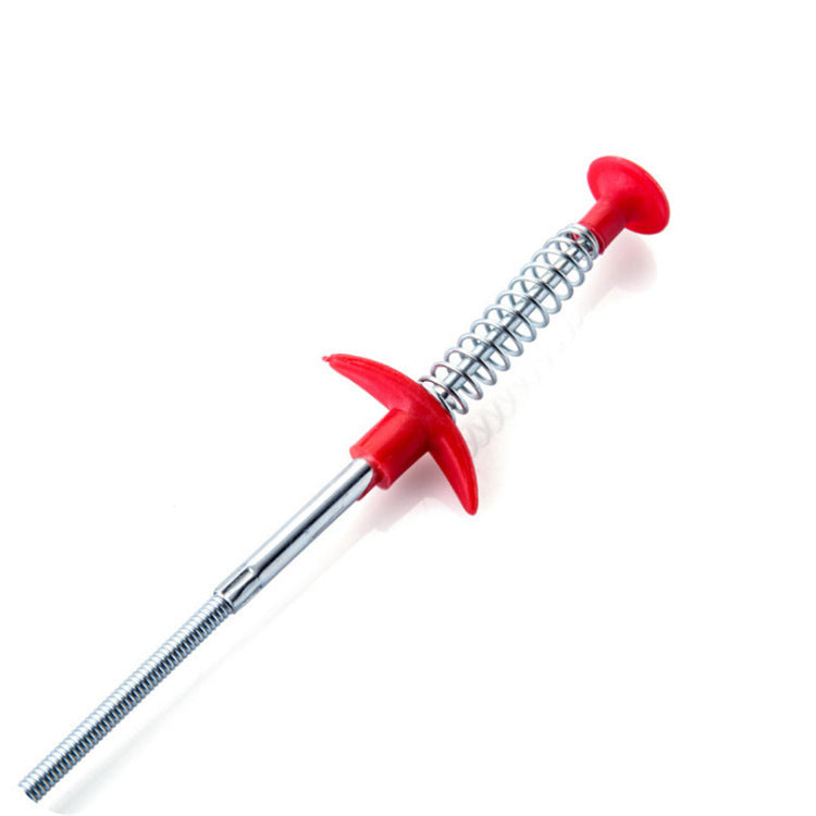 60CM Flexible Sewer Dredger Spring – Drain Clog Remover & Hair Cleaner Tool for Kitchen & Bathroom Sinks - BudgetSpender
