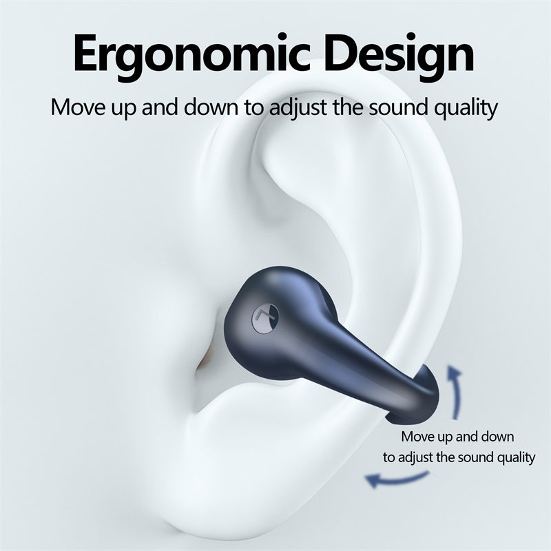 Bone Conduction Bluetooth 5.3 TWS Earbuds | Wireless Sports Headphones with HIFI Sound - BudgetSpender