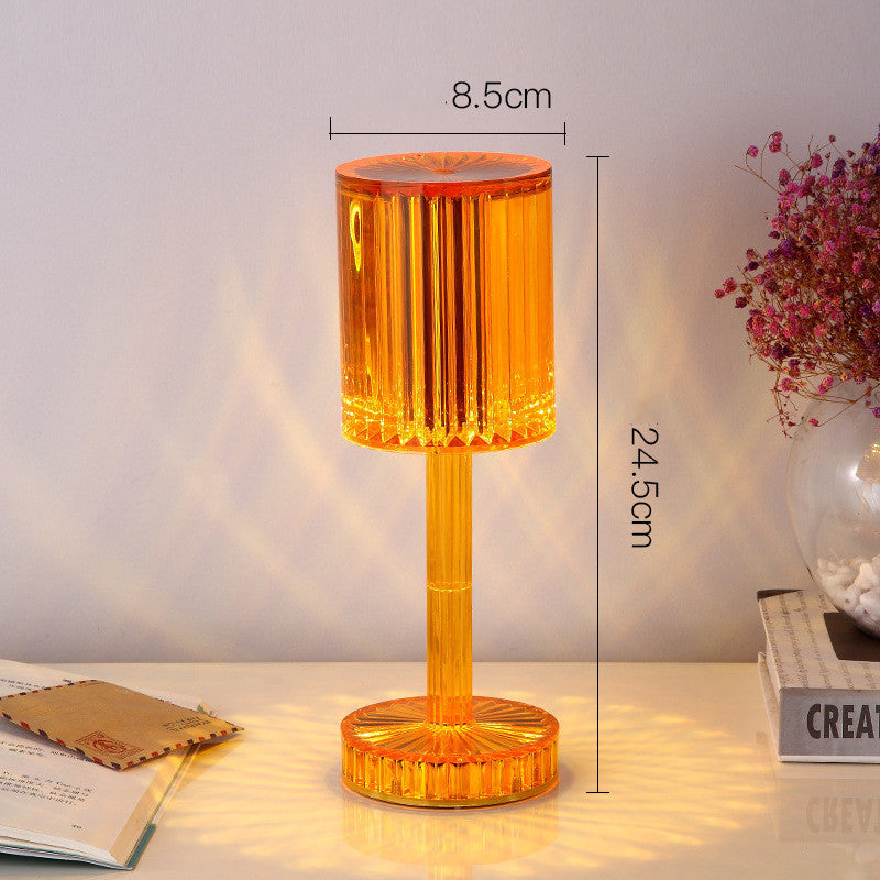 3-Way Dimmable Crystal Table Lamp | Touch Control with Elegant Crystal Design - BudgetSpender