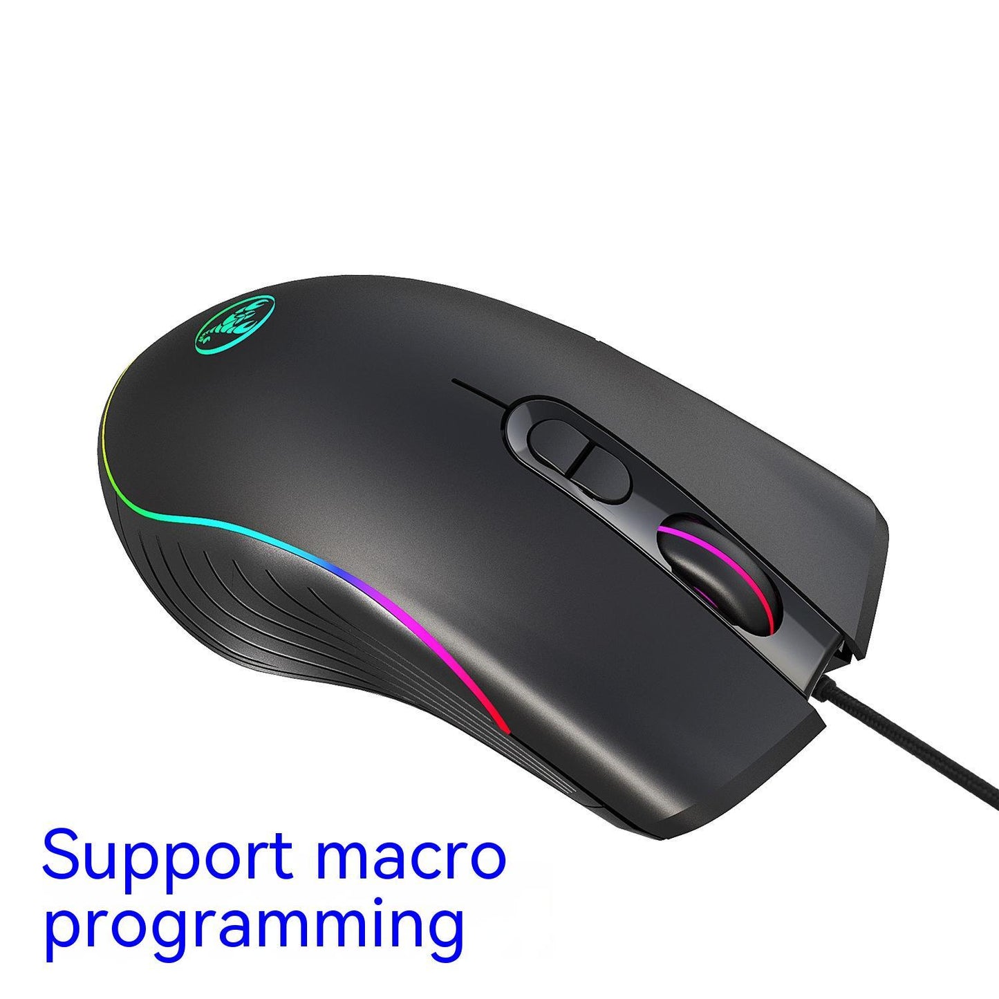 Gaming Mouse with Adjustable DPI and Four-Way Wheel | 7-Button Optical USB Mouse - BudgetSpender