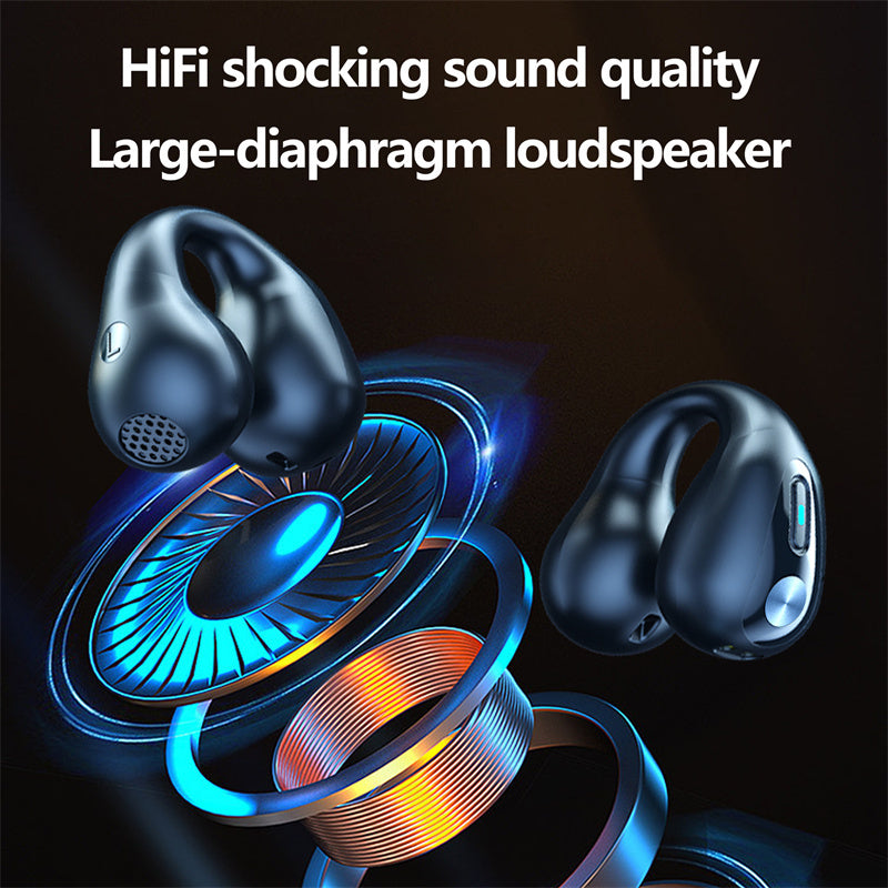 Bone Conduction Bluetooth 5.3 TWS Earbuds | Wireless Sports Headphones with HIFI Sound - BudgetSpender