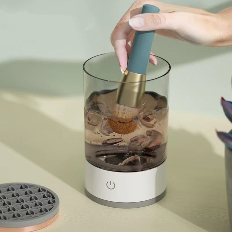 Electric Makeup Brush Cleaner USB Portable Spinner for Deep Cleaning & Fast Drying - BudgetSpender