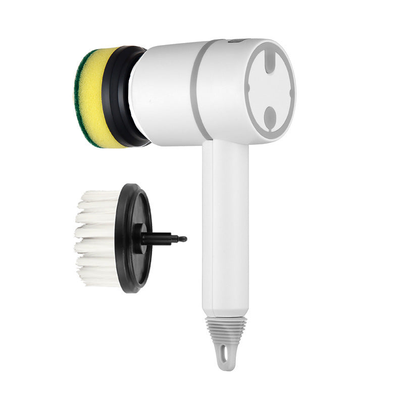 Electric Dishwashing & Tile Cleaning Brush – Wireless USB Rechargeable Kitchen & Bathtub Scrubber - BudgetSpender