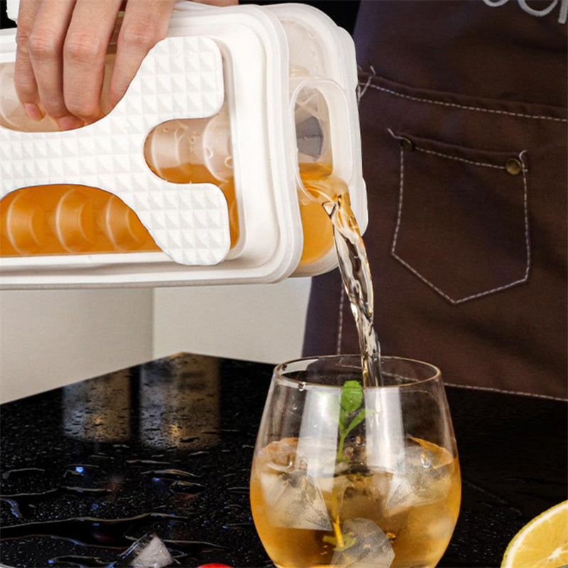 2-in-1 Portable Silicone Ice Ball Mold & Water Bottle - BudgetSpender