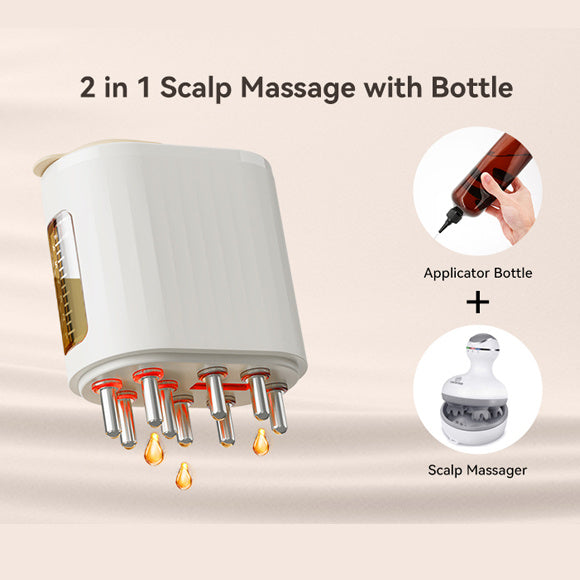Ultra-Soothing Scalp Care Revolution: USB Rechargeable Scalp Applicator with Cooling Essence