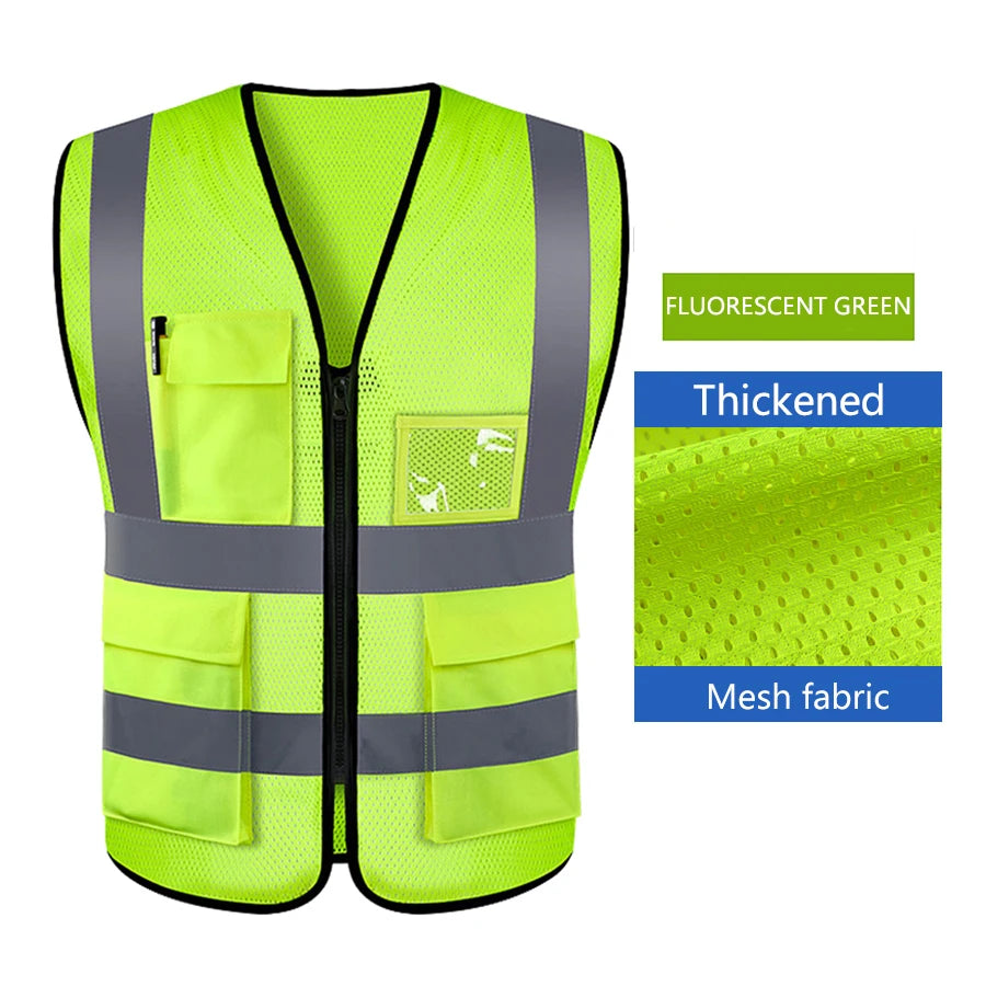 Adjustable Reflective Safety Vest - BudgetSpender