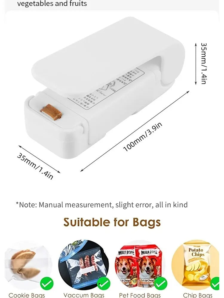 Mini Portable Bag Heat Sealer - BudgetSpender