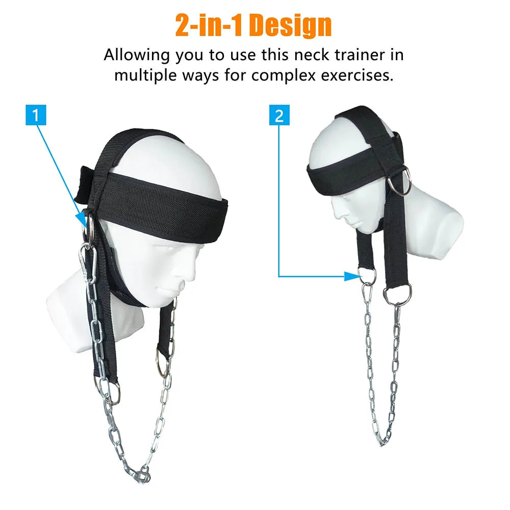Neck Strength Training Harness for MMA, Boxing & Weightlifting - BudgetSpender