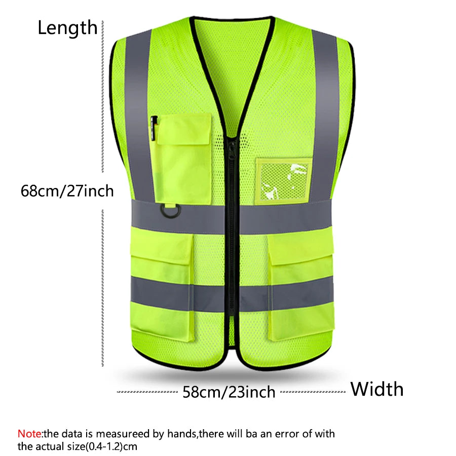 Adjustable Reflective Safety Vest - BudgetSpender