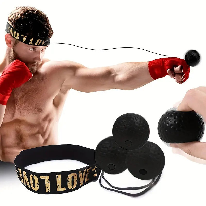 Boxing Reflex Ball Headband – Train Like a Fighter, Anytime - BudgetSpender