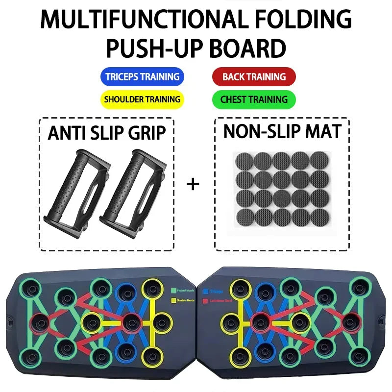Push-up Board Set – Full Body Strength Training System - BudgetSpender