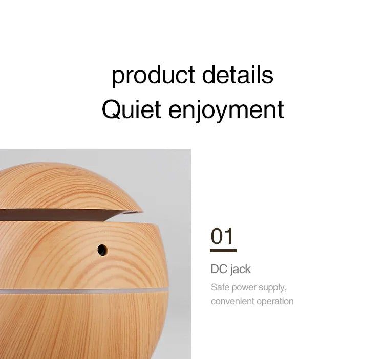 USB Mini Aroma Humidifier with LED & Essential Oil Diffuser - BudgetSpender