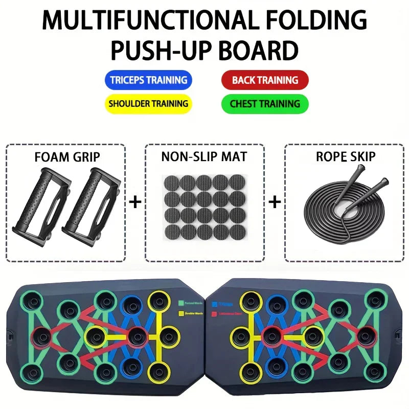 Push-up Board Set – Full Body Strength Training System - BudgetSpender