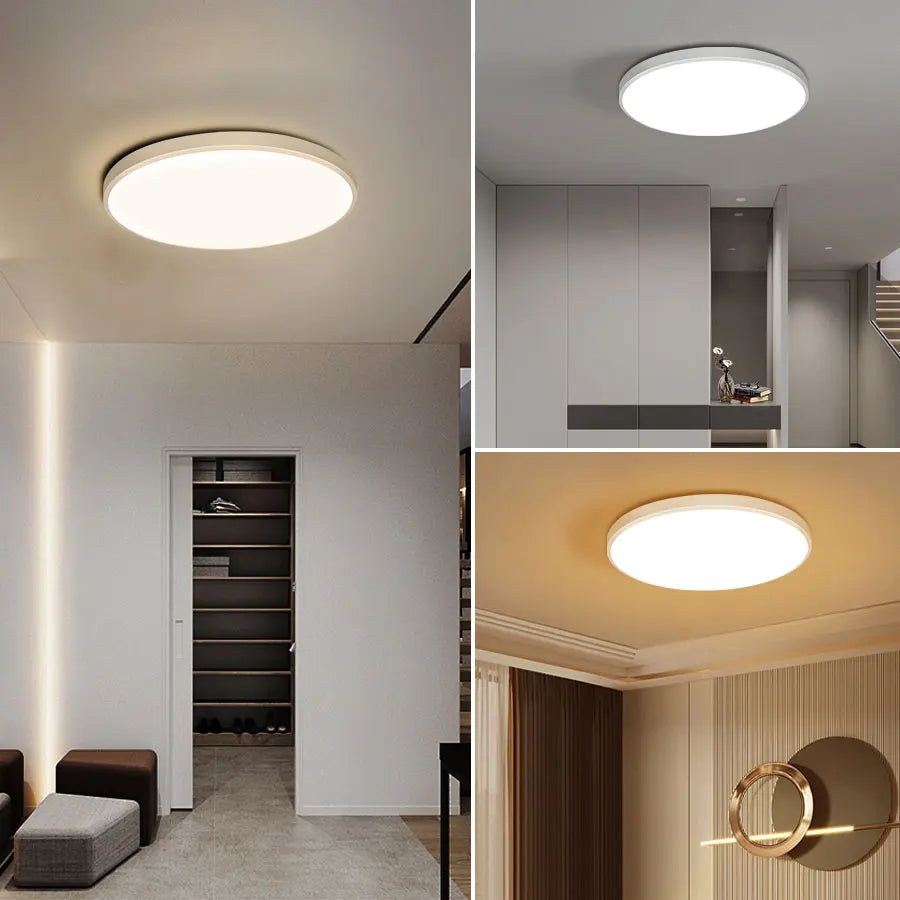 Smart WiFi LED Ceiling Light 24W – App & Voice Control, Round Panel, Works with Alexa & Google Home - BudgetSpender