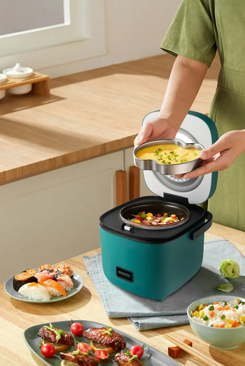 Enjoy Effortless Cooking with the 1.2L Mini Rice Cooker - BudgetSpender
