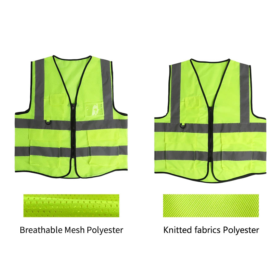 Adjustable Reflective Safety Vest - BudgetSpender