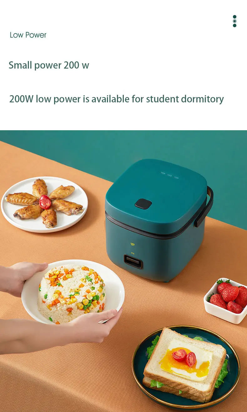 Enjoy Effortless Cooking with the 1.2L Mini Rice Cooker - BudgetSpender