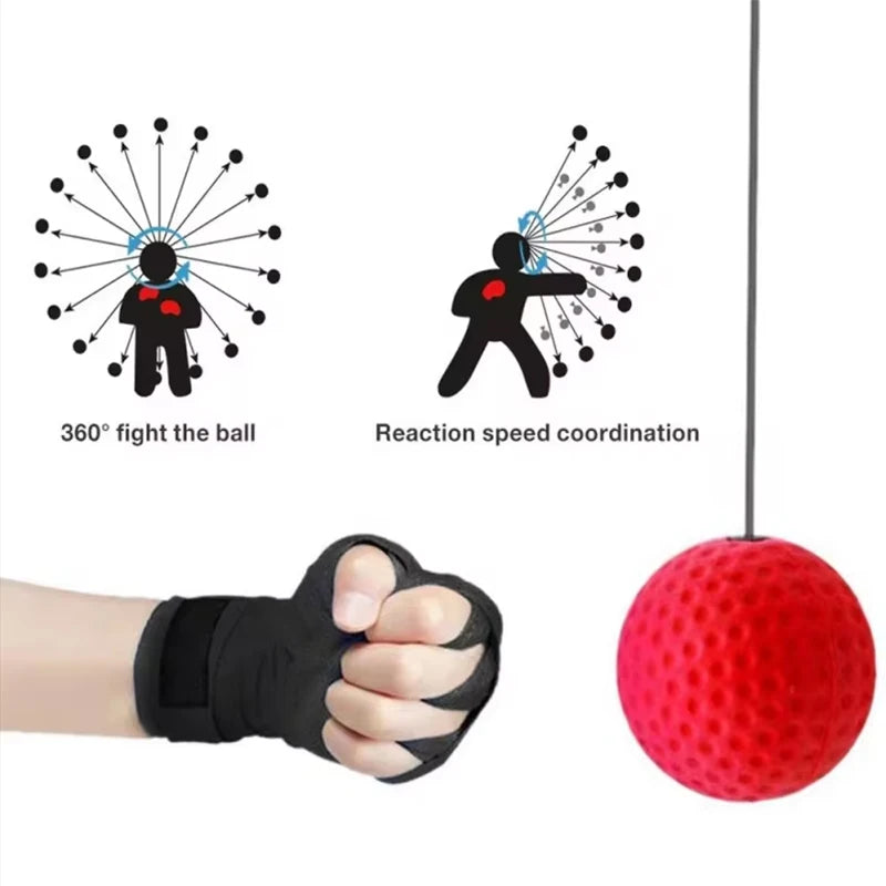 Boxing Reflex Ball Headband – Train Like a Fighter, Anytime - BudgetSpender