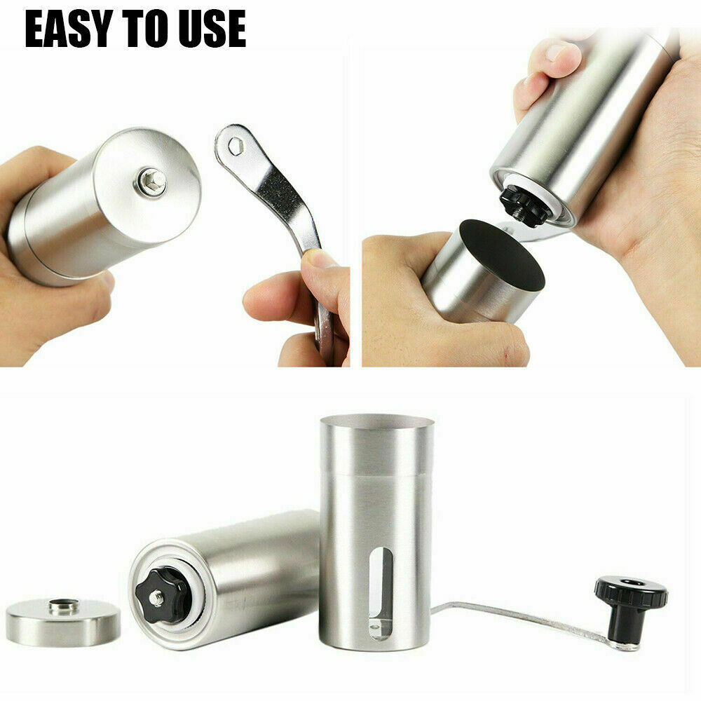 Manual Coffee Grinder – Premium Stainless Steel, Quiet, and Easy to Use - BudgetSpender