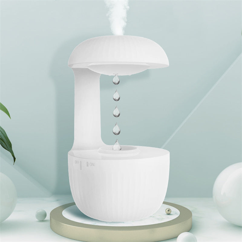 Anti-Gravity Cool Mist Air Humidifier – Silent Levitating Water Drop Diffuser - BudgetSpender