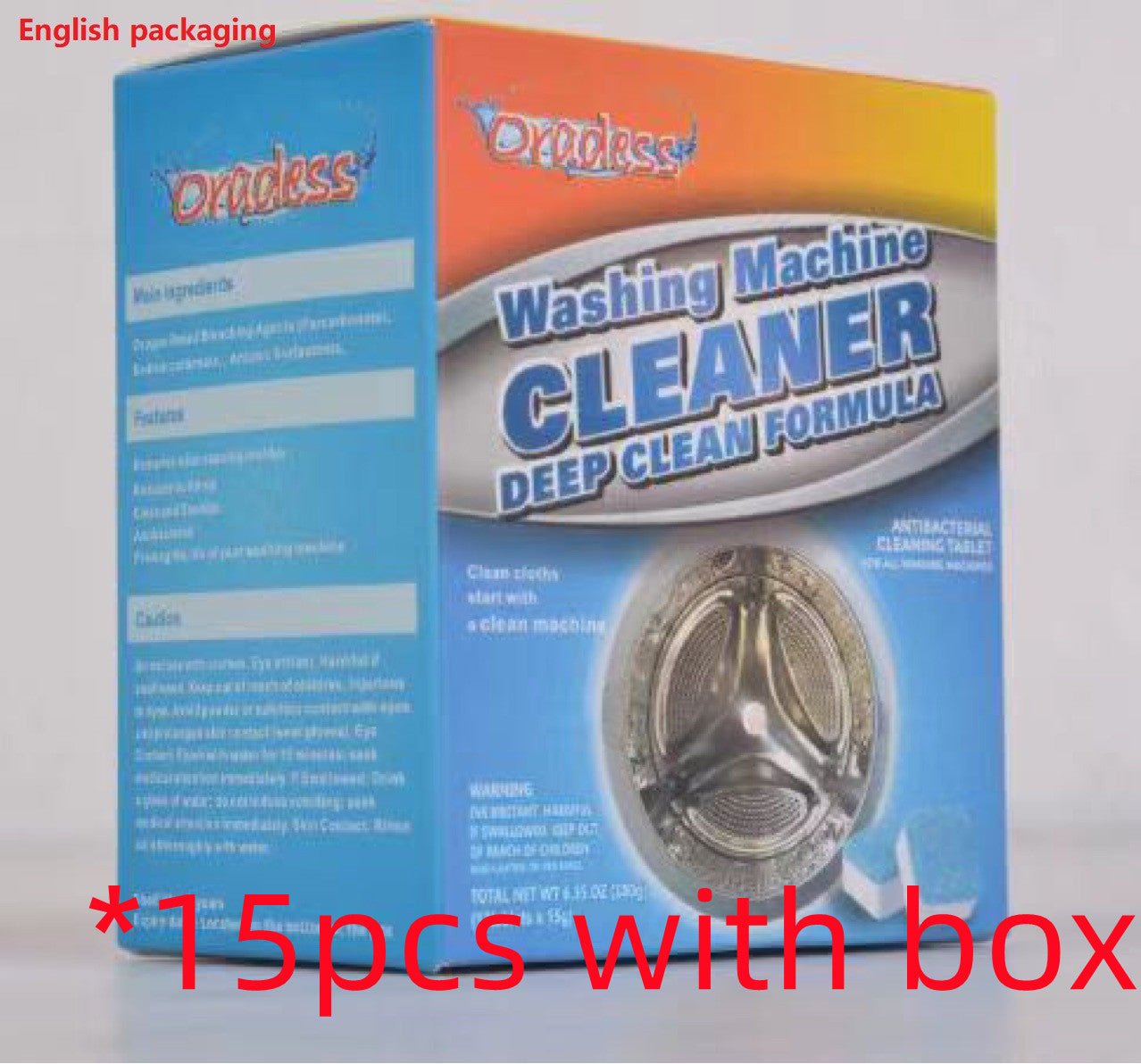 Tub Cleaner Tablets - Instant Decontamination & Deep Cleaning for Washing Machines
Tub Cleaner Tablets - Instant Decontamination & Deep Cleaning for Washing Machines - BudgetSpender