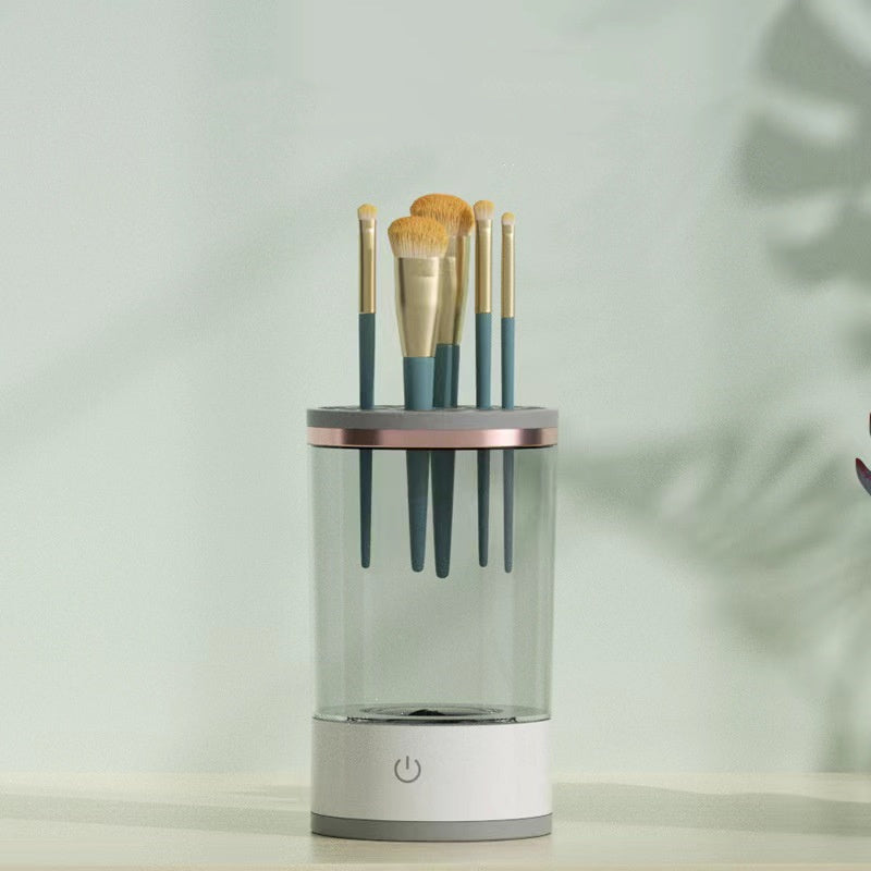 Electric Makeup Brush Cleaner USB Portable Spinner for Deep Cleaning & Fast Drying - BudgetSpender