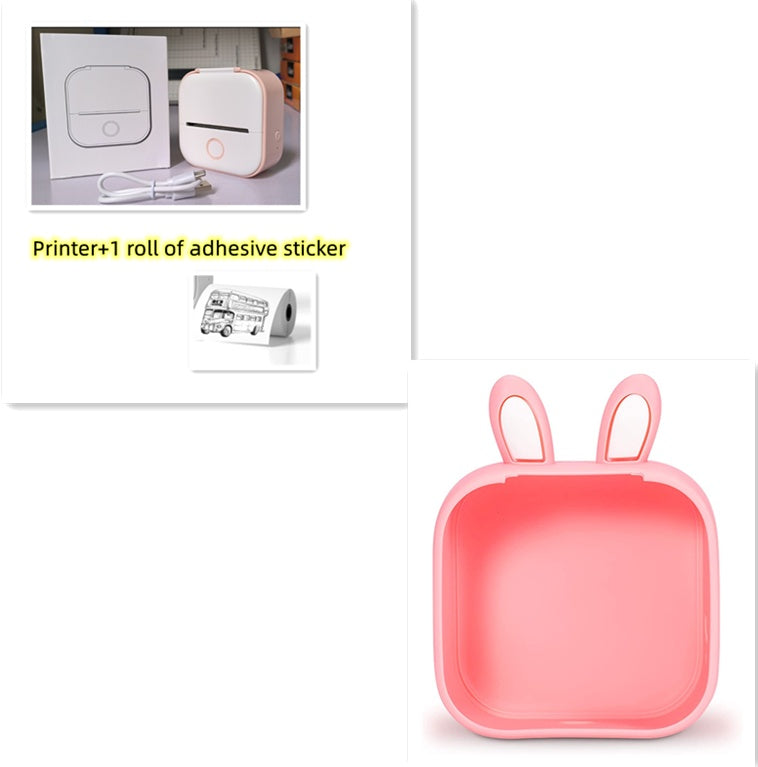 Mini Bluetooth Thermal Label Printer – Portable Sticker & Photo Printer - BudgetSpender