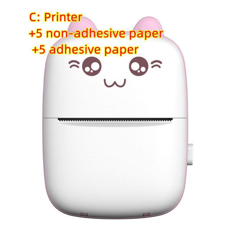 Mini Bluetooth Thermal Printer – Portable Wireless Pocket Printer for Notes, Photos, Labels & Studying (iOS & Android Compatible) - BudgetSpender