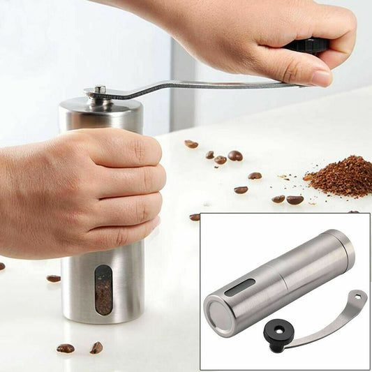 Manual Coffee Grinder – Premium Stainless Steel, Quiet, and Easy to Use - BudgetSpender
