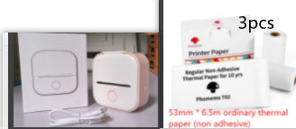 Mini Bluetooth Thermal Label Printer – Portable Sticker & Photo Printer - BudgetSpender