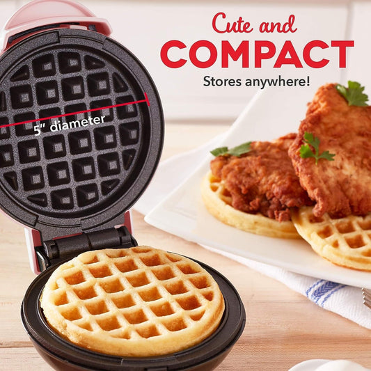 Mini Waffle Machine – 3-in-1 Home Breakfast Maker for Waffles, Pancakes, Sandwiches & Cakes - BudgetSpender