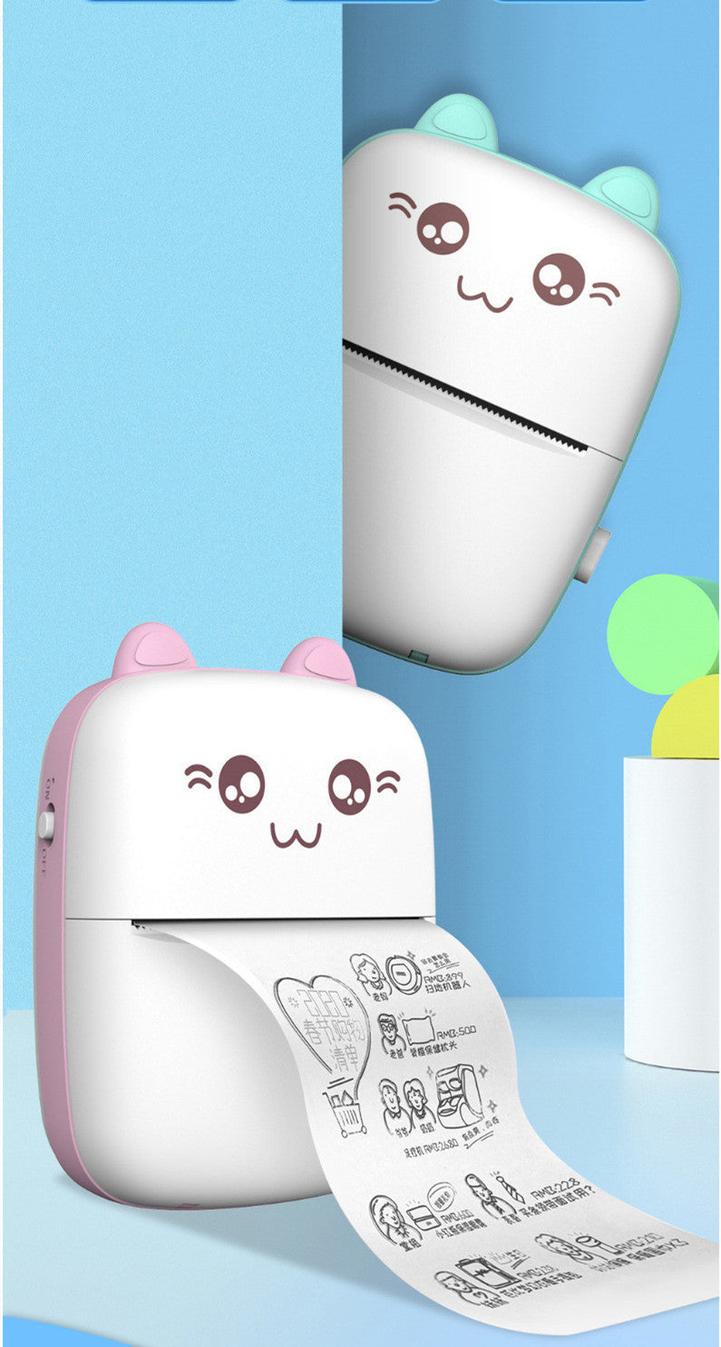 Mini Bluetooth Thermal Printer – Portable Wireless Pocket Printer for Notes, Photos, Labels & Studying (iOS & Android Compatible) - BudgetSpender
