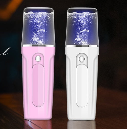 Facial Moisturizing Facial Beauty Apparatus With USB Charging Battery Bank - BudgetSpender