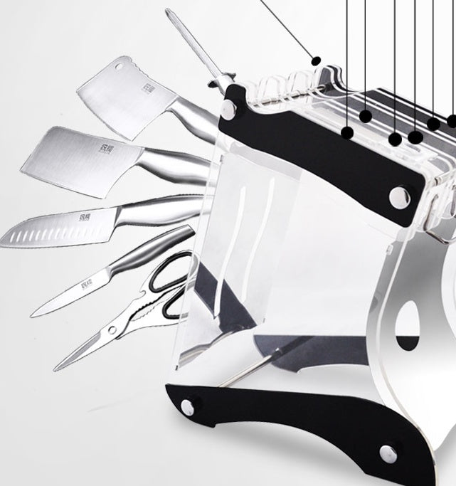 Acrylic Knife Holder - BudgetSpender