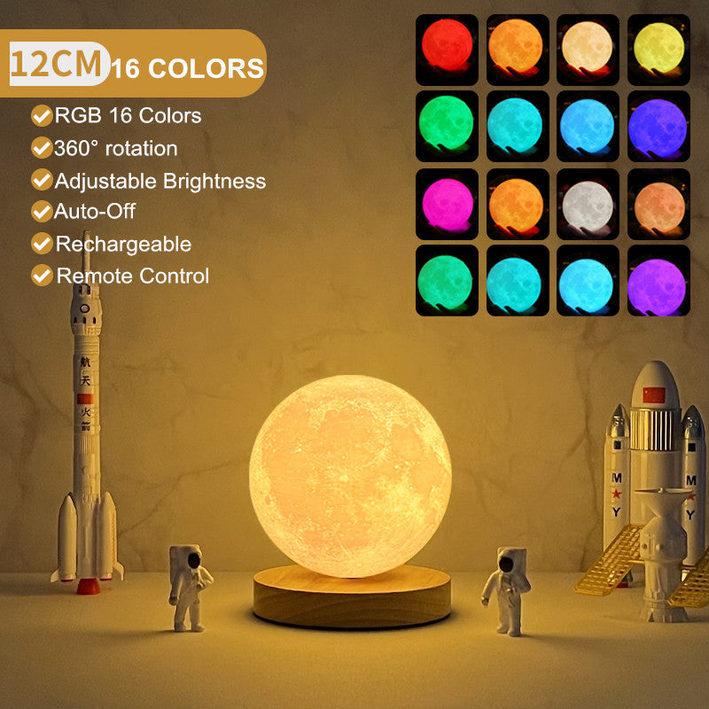 Rotating Moon Lamp – A Magical Night Light for Your Bedroom - BudgetSpender