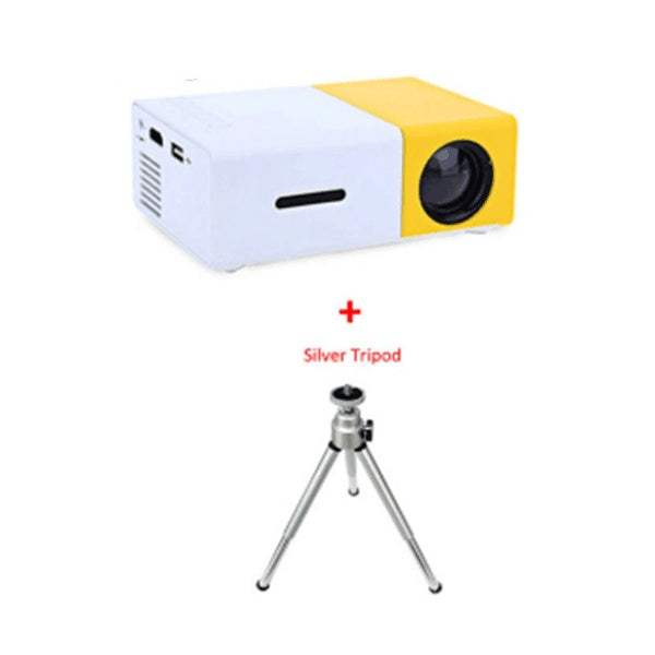 1080P LED Mini High Definition Projector | Portable Small-Sized Travel Projector - BudgetSpender